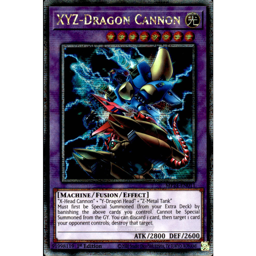 XYZ-Dragon Cannon (alternate art) MP24-EN011 XYZ-Dragon Cannon (alternate art) MP24-EN011