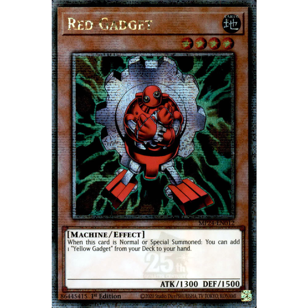 yugiohs deck red gadget Red Gadget MP24-EN012 Yu-Gi-Oh! Card
