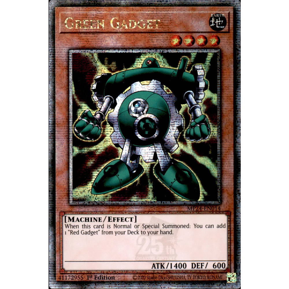 Green Gadget MP24-EN014 Yu-Gi-Oh! Card - Deckboosters Green Gadget MP24-EN014 Yu-Gi-Oh! Card - Deckboosters