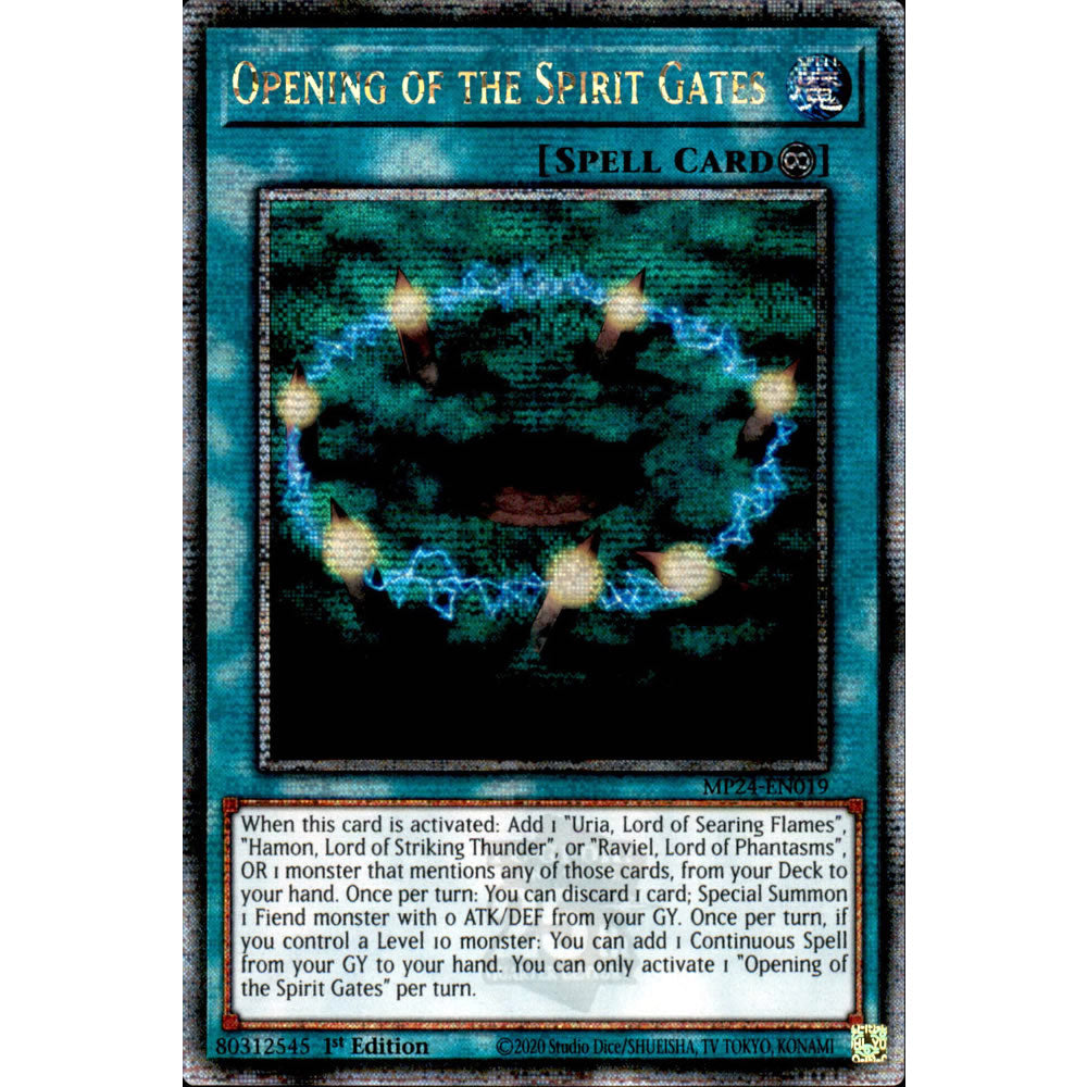 Opening of the Spirit Gates MP24-EN019 Yu-Gi-Oh! Card Opening of the Spirit Gates MP24-EN019 Yu-Gi-Oh! Card