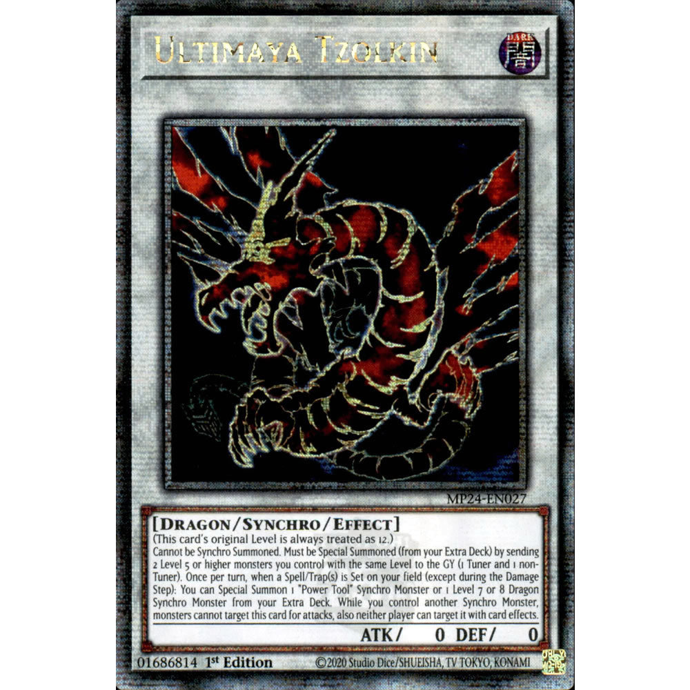 yugioh ultimaya tzolkin deck Ultimaya Tzolkin MP24-EN027 Yu-Gi-Oh! Card