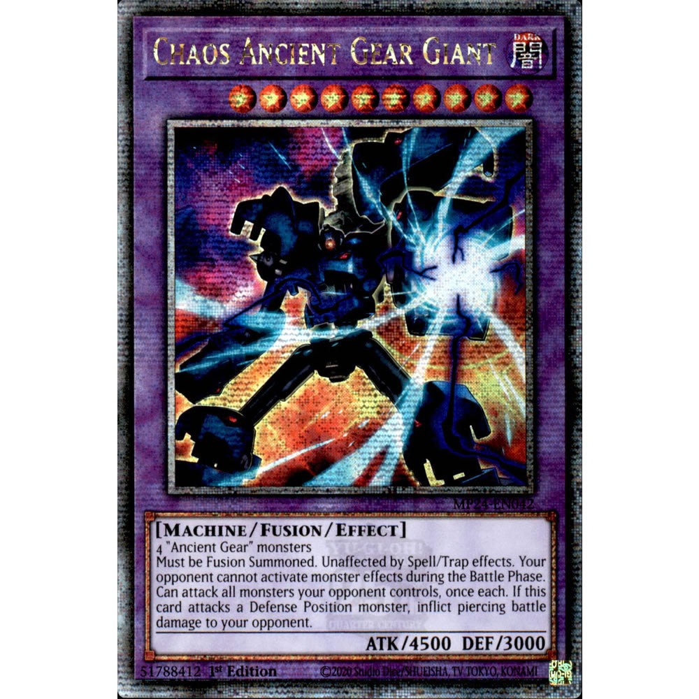 ancient gear giant Chaos Ancient Gear Giant MP24-EN042 Yu-Gi-Oh! Card