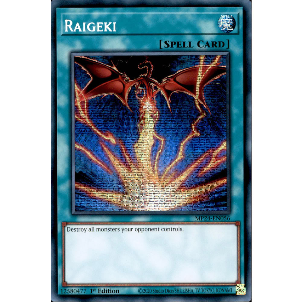 Raigeki (alternate art) MP24-EN056 Yu-Gi-Oh! Card Raigeki (alternate art) MP24-EN056 Yu-Gi-Oh! Card