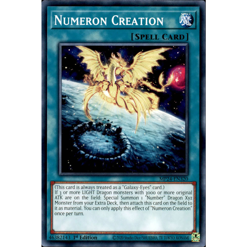 Numeron Creation MP24-EN320 Yu-Gi-Oh! Card - Deckboosters Numeron Creation MP24-EN320 Yu-Gi-Oh! Card - Deckboosters