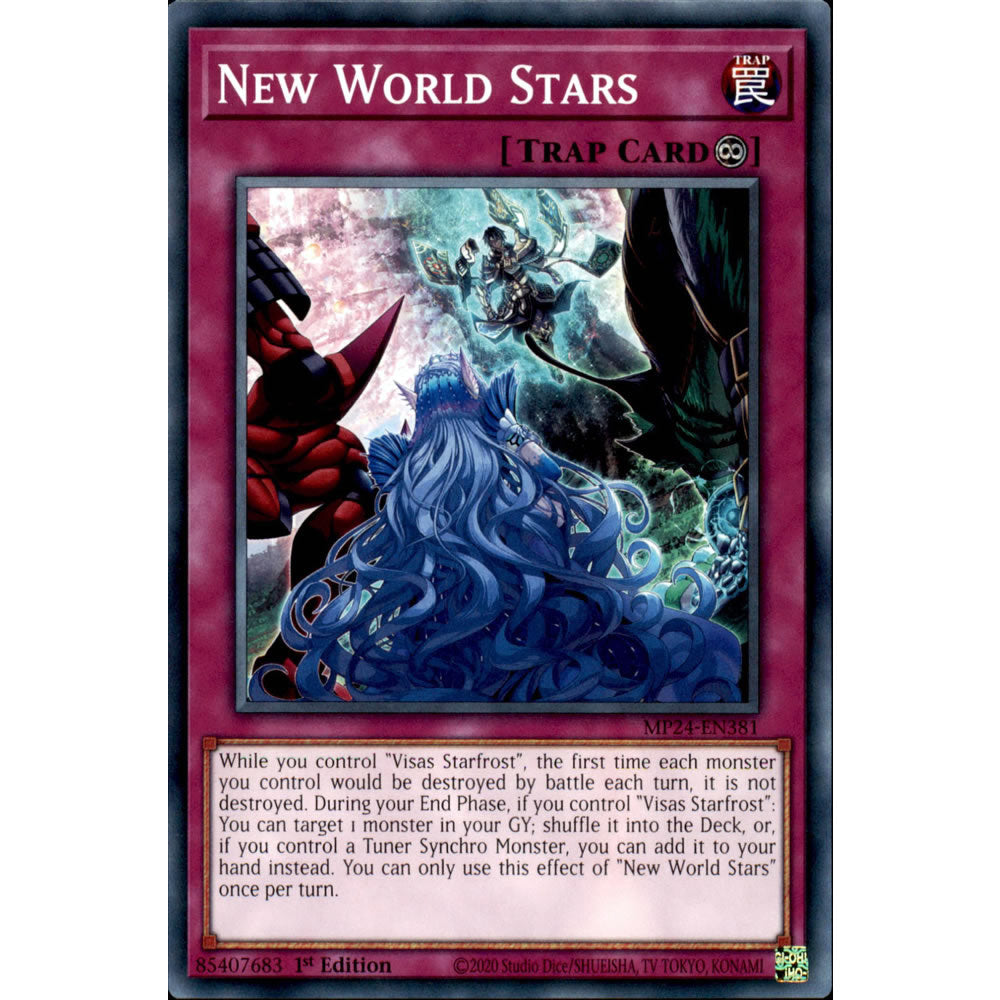 New World Stars MP24-EN381 Yu-Gi-Oh! Card - Deckboosters New World Stars MP24-EN381 Yu-Gi-Oh! Card - Deckboosters