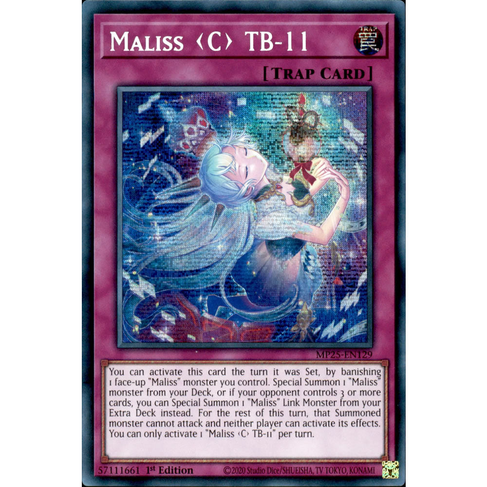Maliss <C> TB-11 MP25-EN129 Yu-Gi-Oh! Card from the Mega Tin 2025 Mega Pack Set