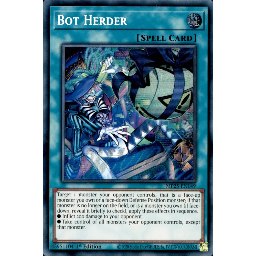 Bot Herder MP25-EN149 Yu-Gi-Oh! Card from the Mega Tin 2025 Mega Pack Set