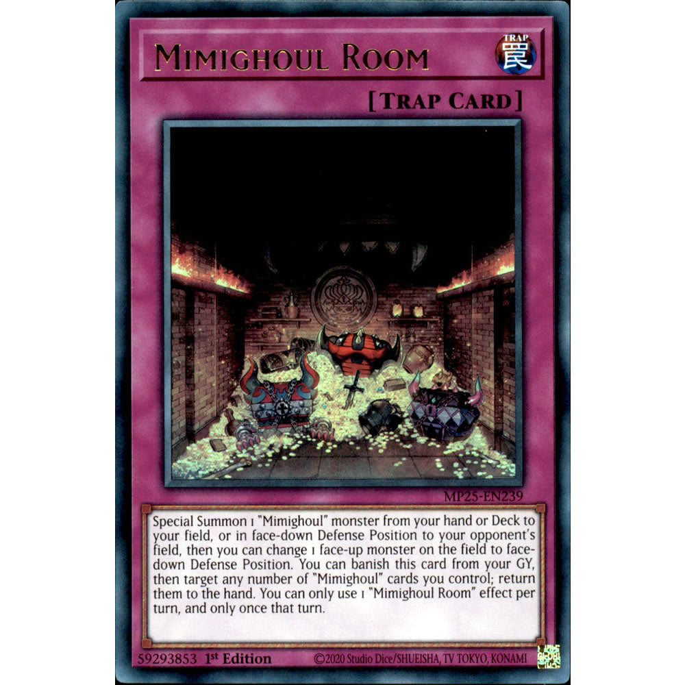 Mimighoul Room MP25-EN239 Yu-Gi-Oh! Card from the Mega Tin 2025 Mega Pack Set