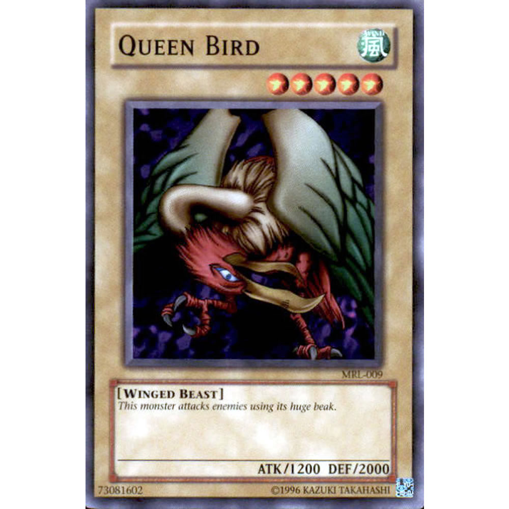 Queen Bird MRL-009 Yu-Gi-Oh! Card from the Magic Ruler Set