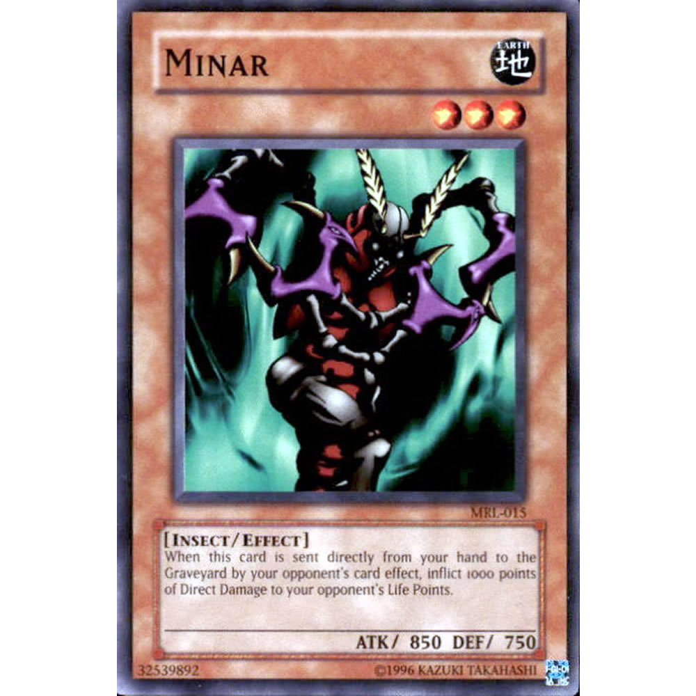 Minar MRL-015 Yu-Gi-Oh! Card from the Magic Ruler Set