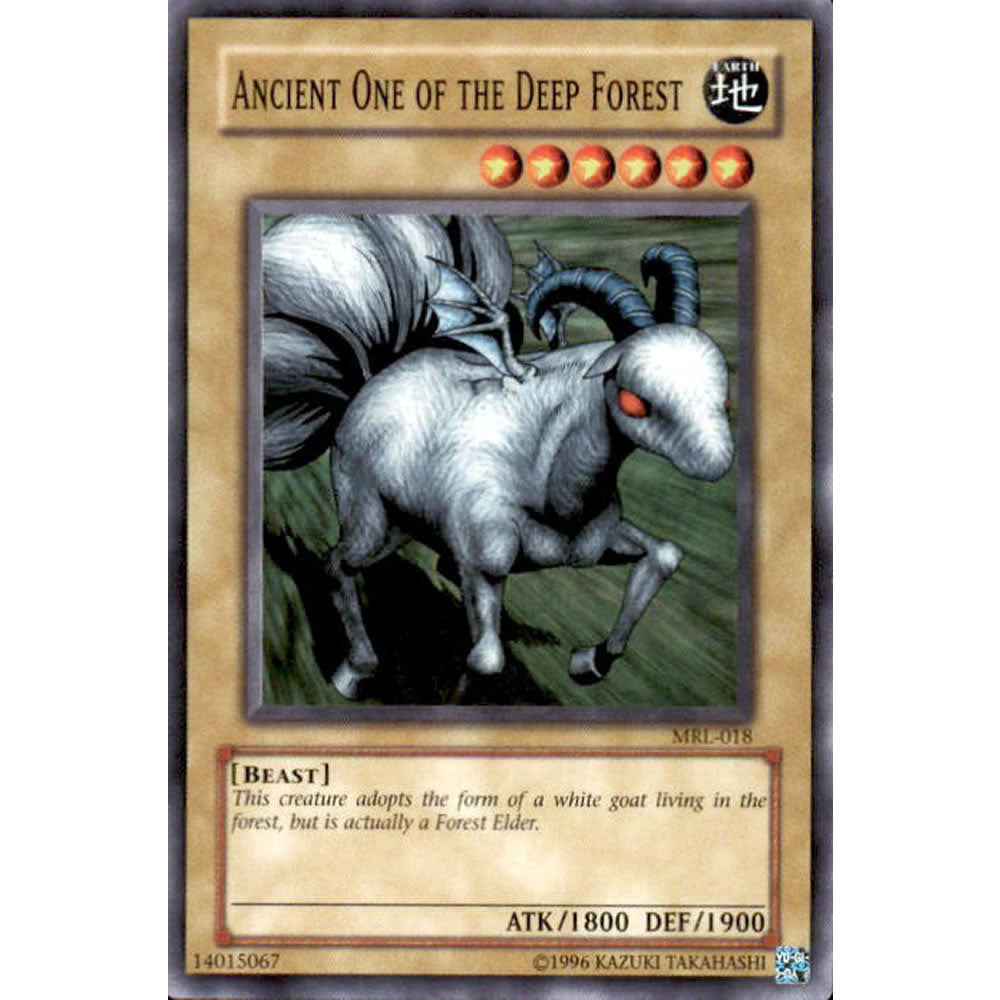Ancient One of the Deep Forest MRL-018 Yu-Gi-Oh! Card from the Magic Ruler Set