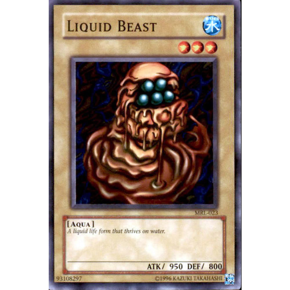 Liquid Beast MRL-023 Yu-Gi-Oh! Card from the Magic Ruler Set