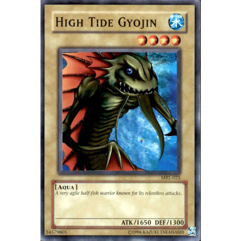 High Tide Gyojin MRL-025 Yu-Gi-Oh! Card from the Magic Ruler Set