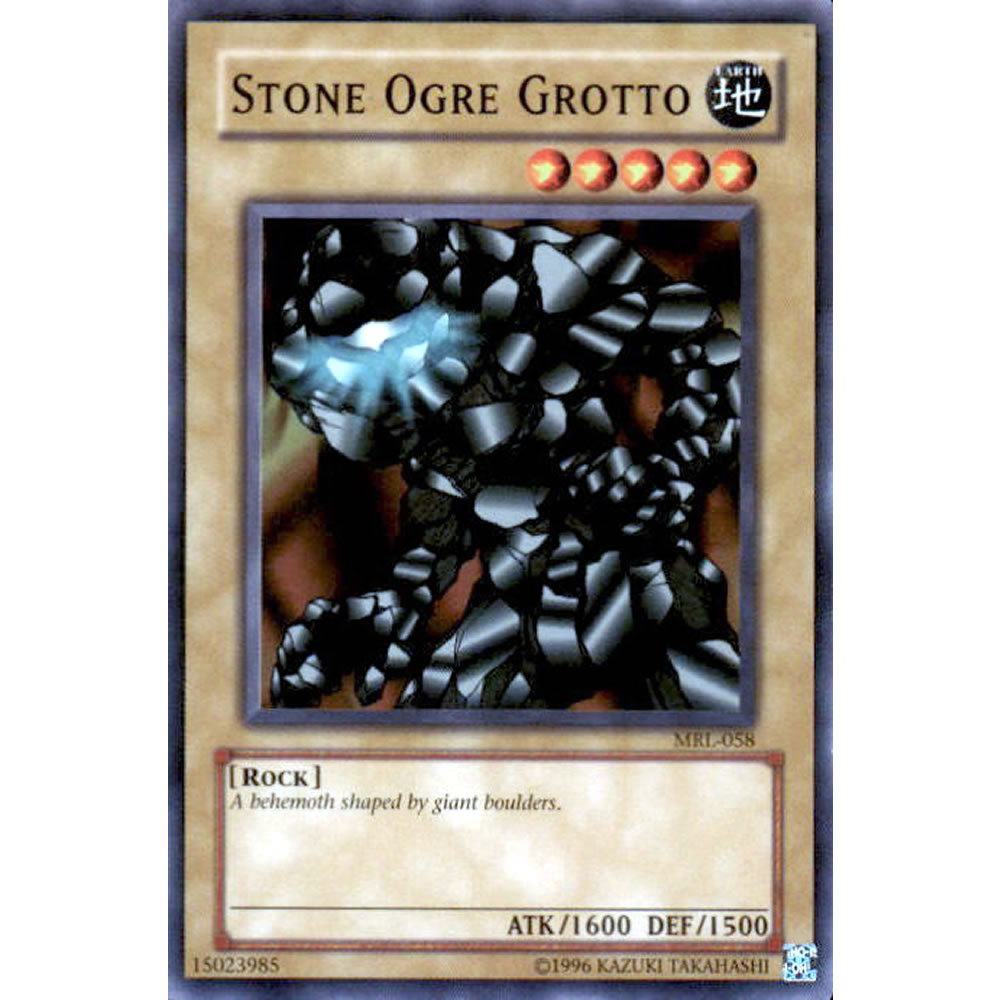 Stone Ogre Grotto MRL-058 Yu-Gi-Oh! Card from the Magic Ruler Set