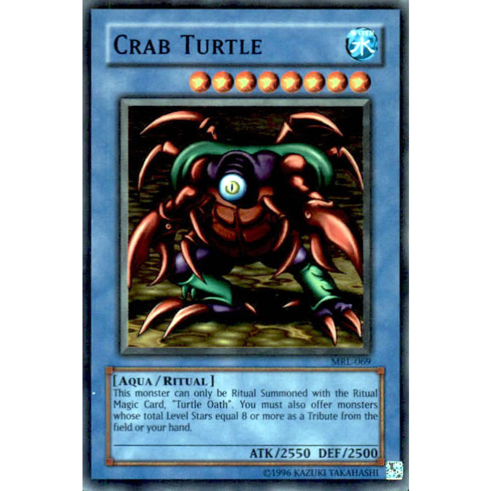 Crab Turtle MRL-069 Yu-Gi-Oh! Card from the Magic Ruler Set