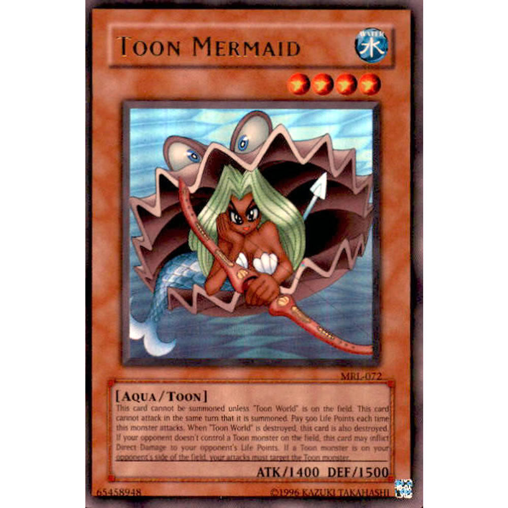 Toon Mermaid MRL-072 Yu-Gi-Oh! Card from the Magic Ruler Set