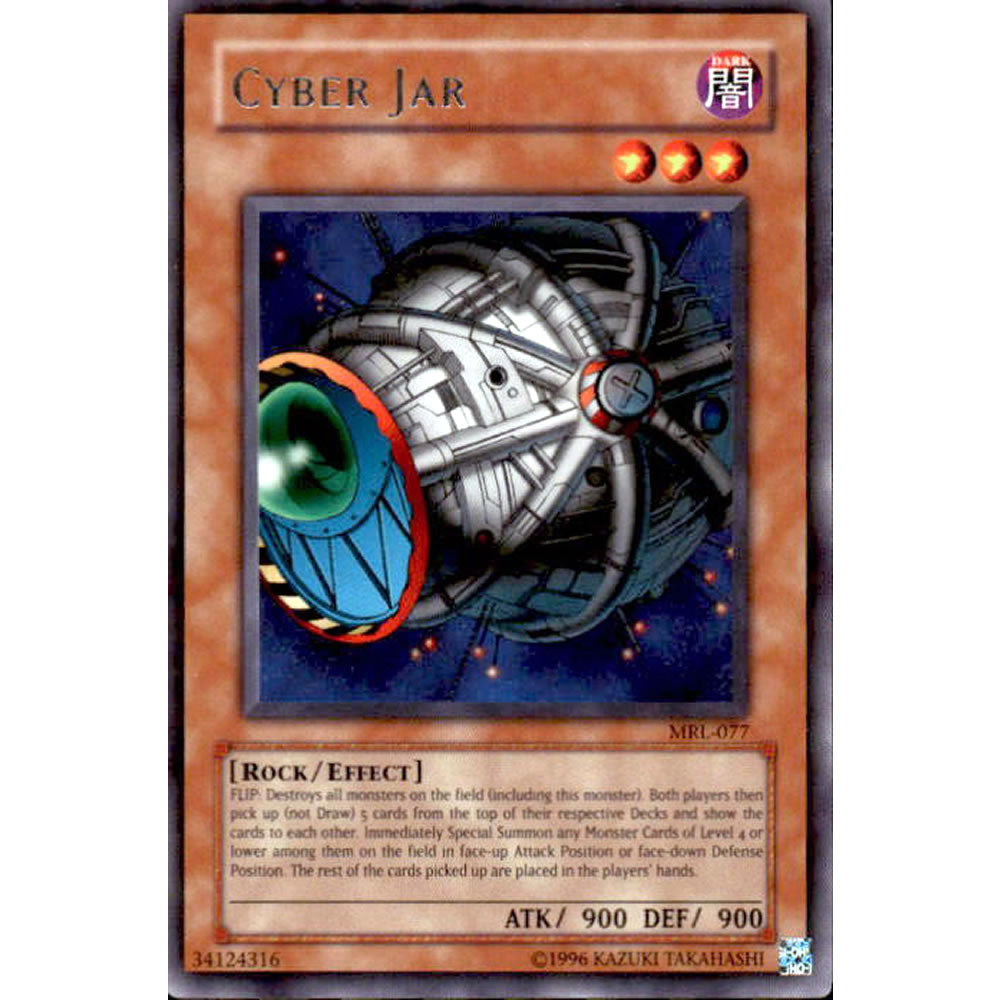 Cyber Jar MRL-077 Yu-Gi-Oh! Card from the Magic Ruler Set