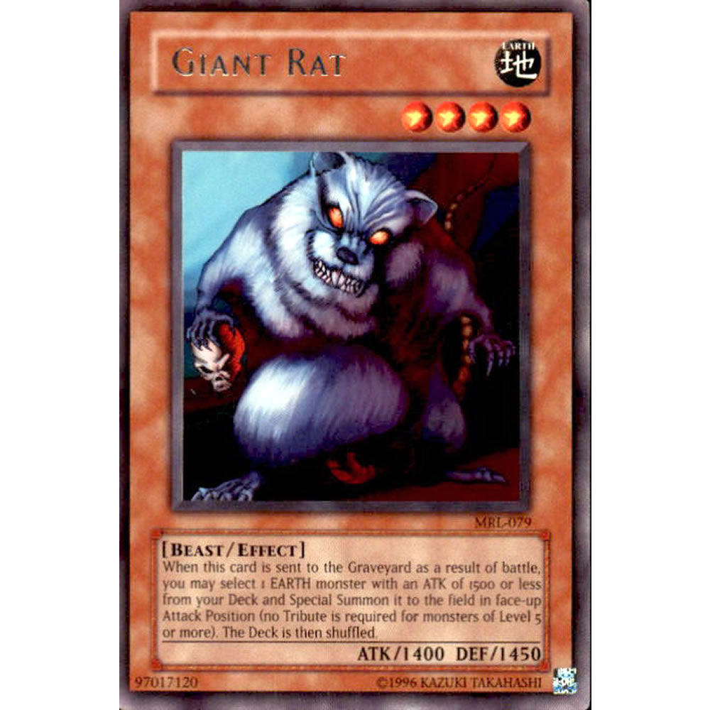 Giant Rat MRL-079 Yu-Gi-Oh! Card from the Magic Ruler Set