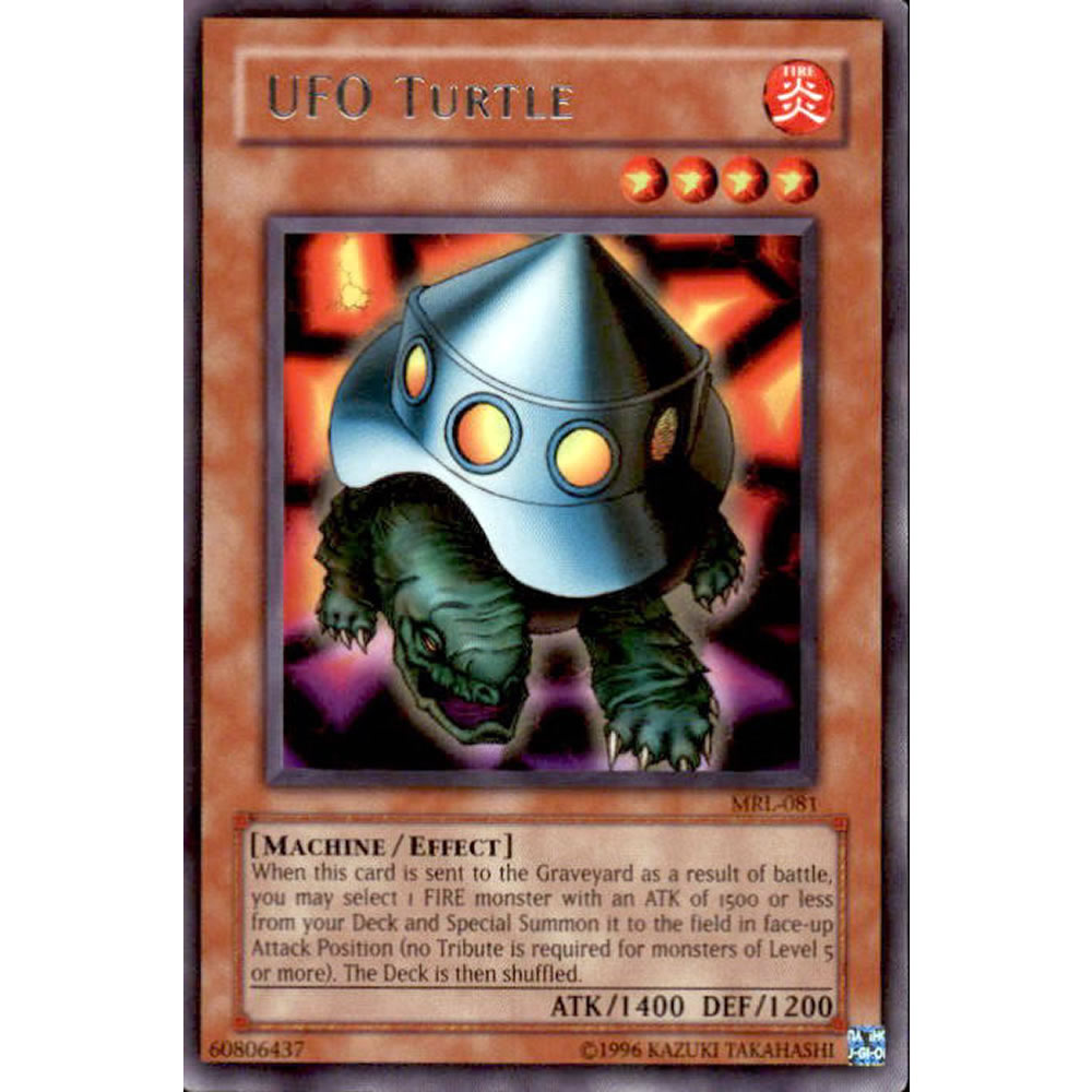 UFO Turtle MRL-081 Yu-Gi-Oh! Card from the Magic Ruler Set