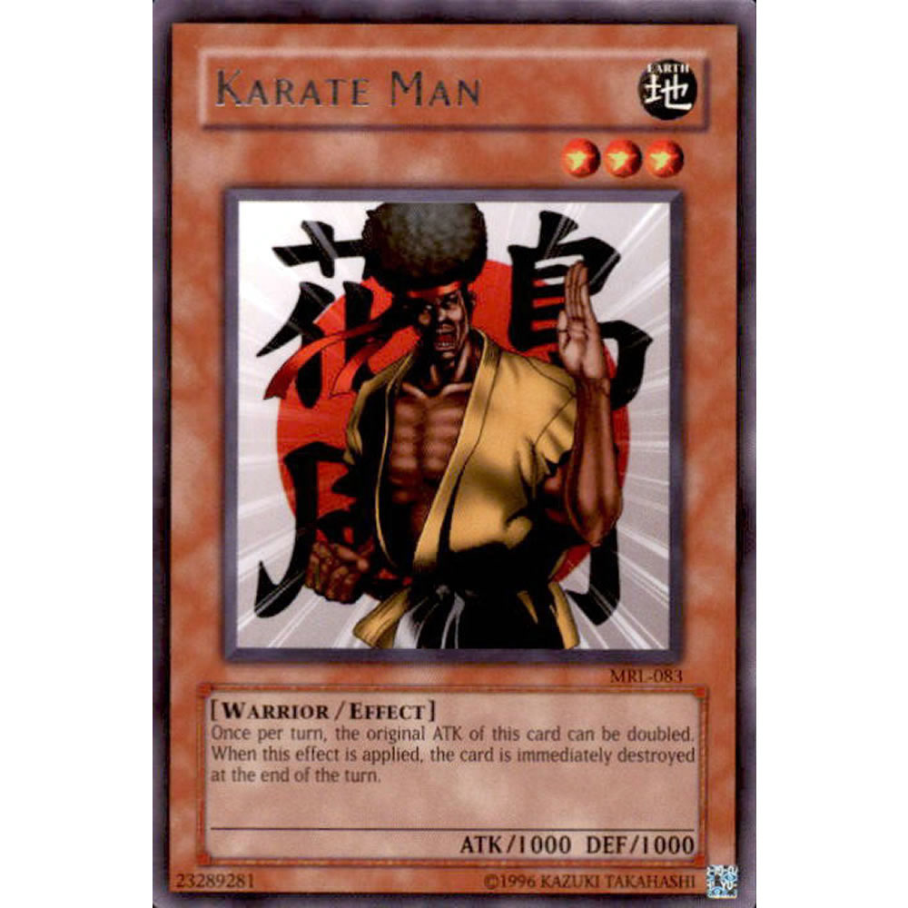 Karate Man MRL-083 Yu-Gi-Oh! Card from the Magic Ruler Set