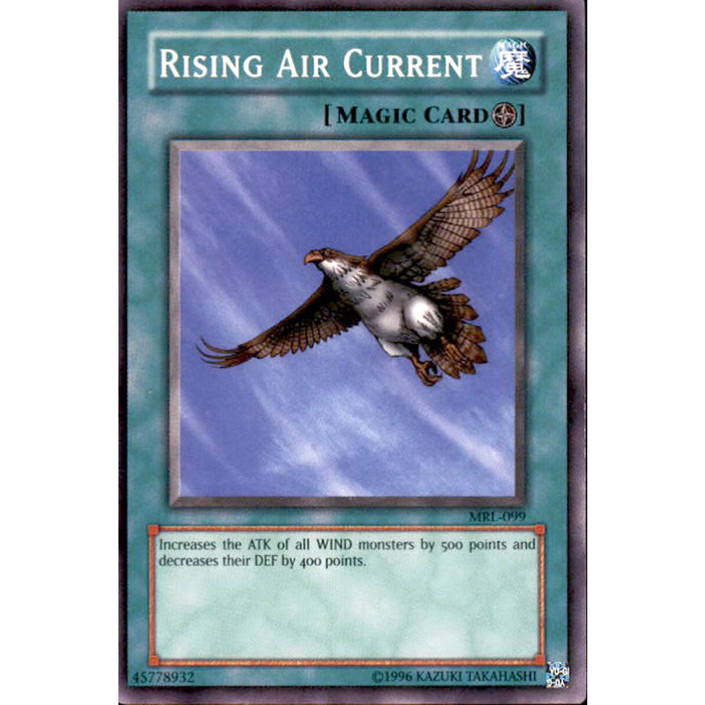 Rising Air Current MRL-099 Yu-Gi-Oh! Card from the Magic Ruler Set