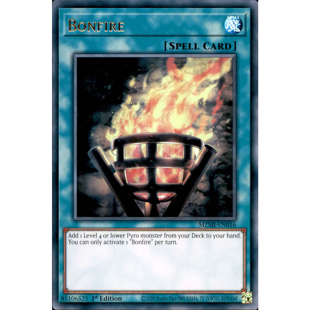 bonfire yugioh card Bonfire MZMI-EN016 Yu-Gi-Oh! Card