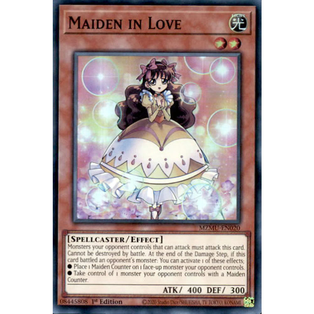 Maiden in Love MZMU-EN020 Yu-Gi-Oh! Card from the Maze of Muertos Set