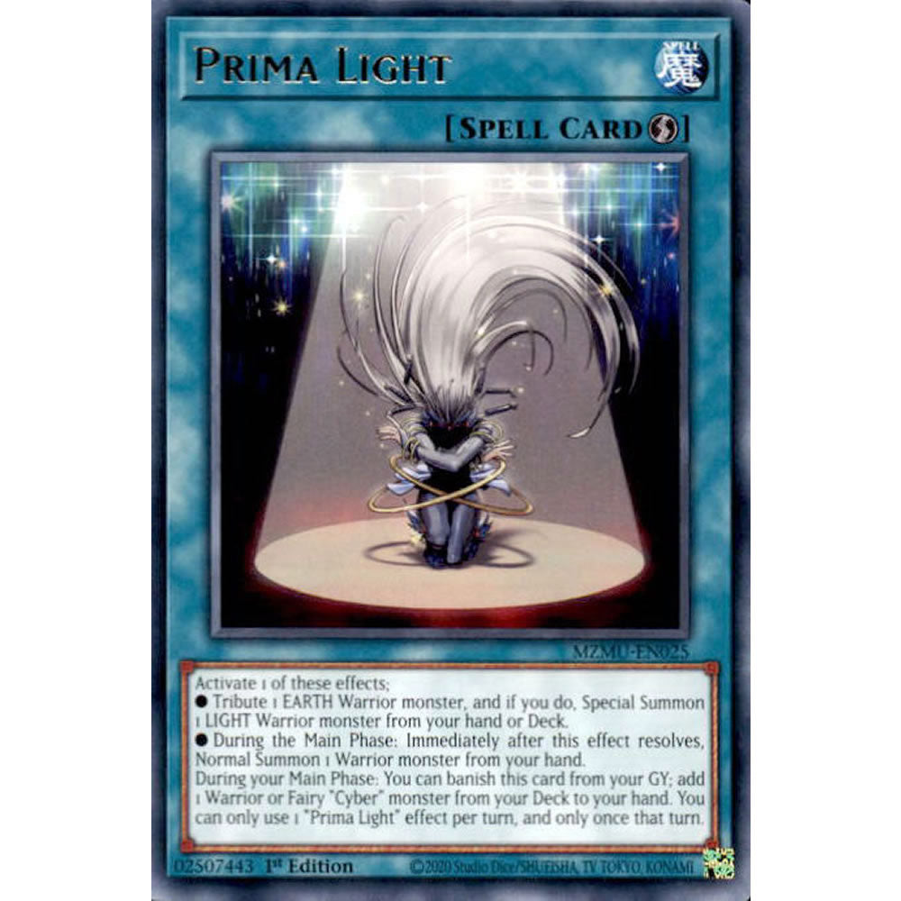 Prima Light MZMU-EN025 Yu-Gi-Oh! Card from the Maze of Muertos Set