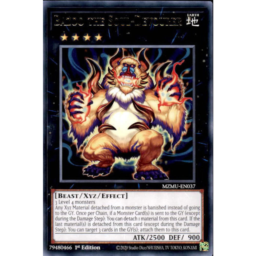 Bazoo the Soul-Devourer MZMU-EN037 Yu-Gi-Oh! Card from the Maze of Muertos Set