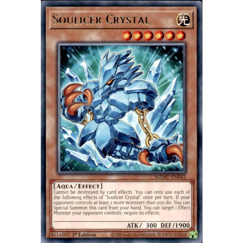 Soulicer Crystal MZMU-EN042 Yu-Gi-Oh! Card from the Maze of Muertos Set