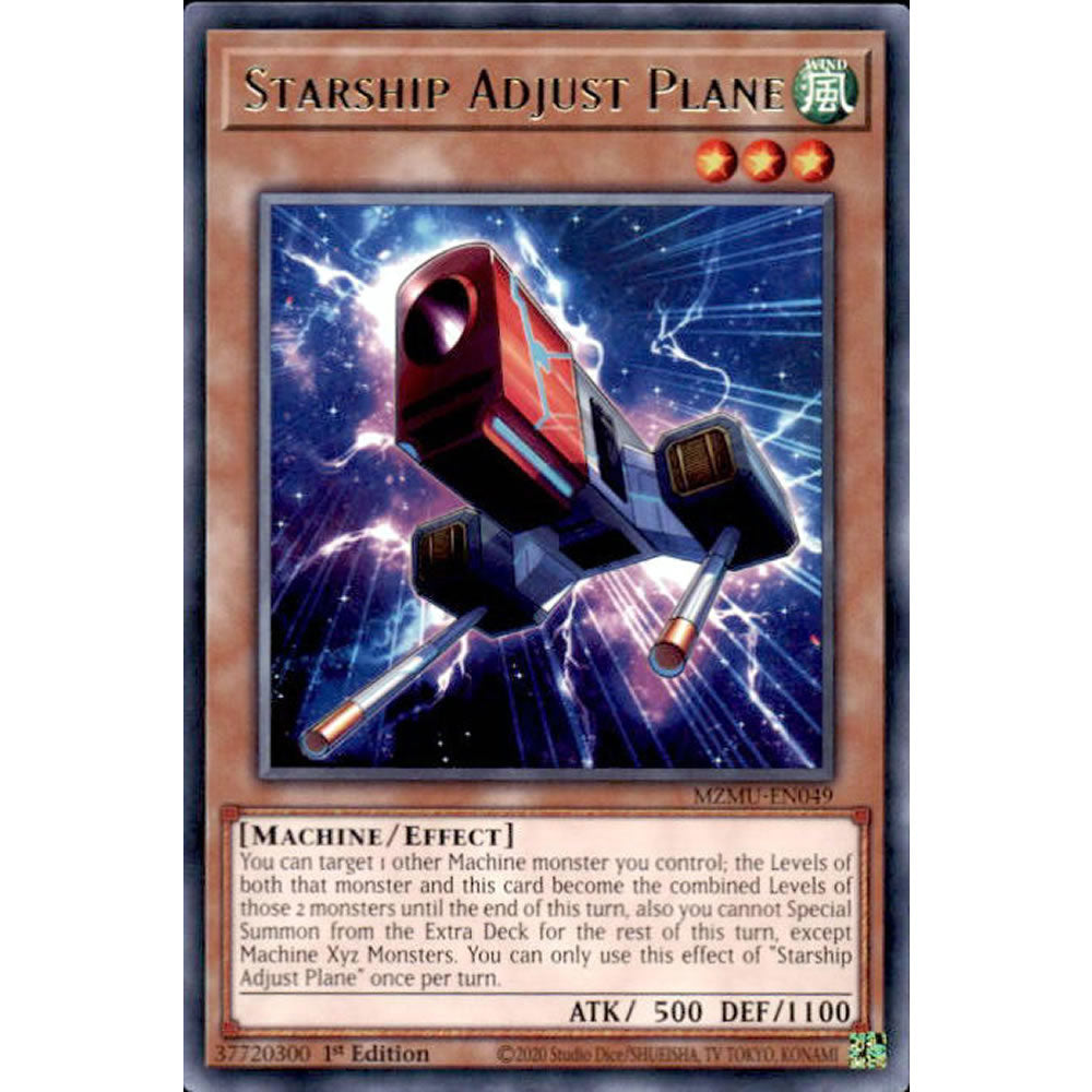 Starship Adjust Plane MZMU-EN049 Yu-Gi-Oh! Card from the Maze of Muertos Set