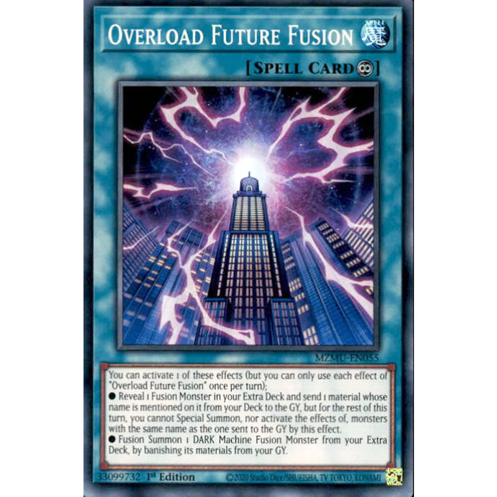 Overload Future Fusion MZMU-EN055 Yu-Gi-Oh! Card from the Maze of Muertos Set