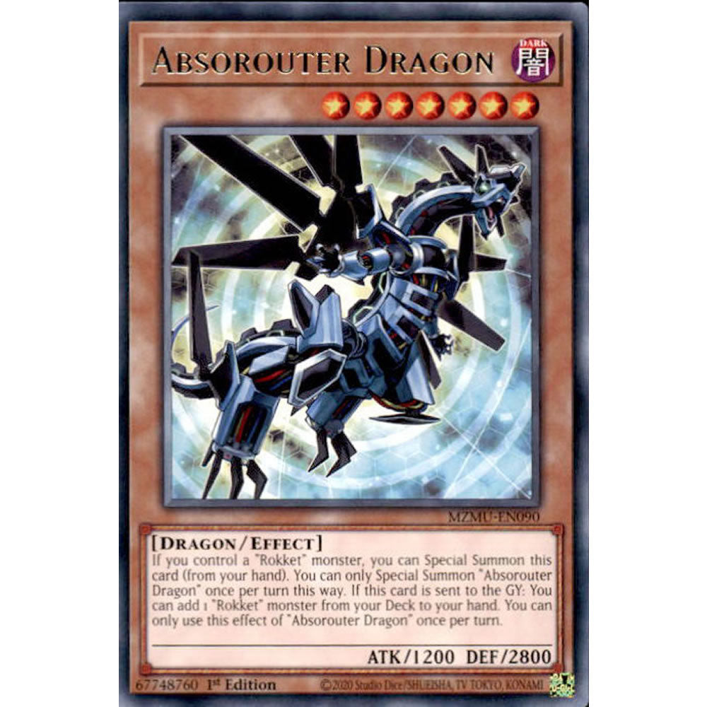 Absorouter Dragon MZMU-EN090 Yu-Gi-Oh! Card from the Maze of Muertos Set