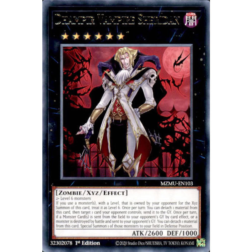 Dhampir Vampire Sheridan MZMU-EN103 Yu-Gi-Oh! Card from the Maze of Muertos Set