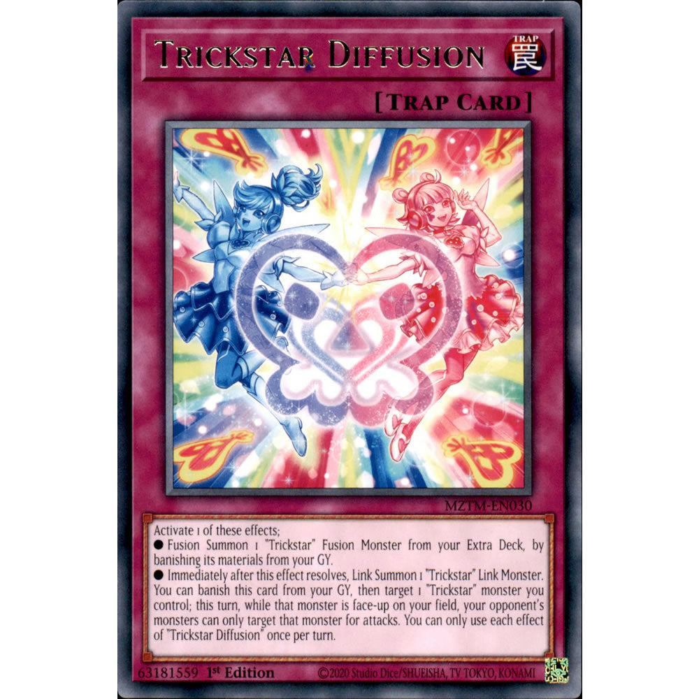 yugioh trickstar deck 2020 Trickstar Diffusion MZTM-EN030 Yu-Gi-Oh! Card