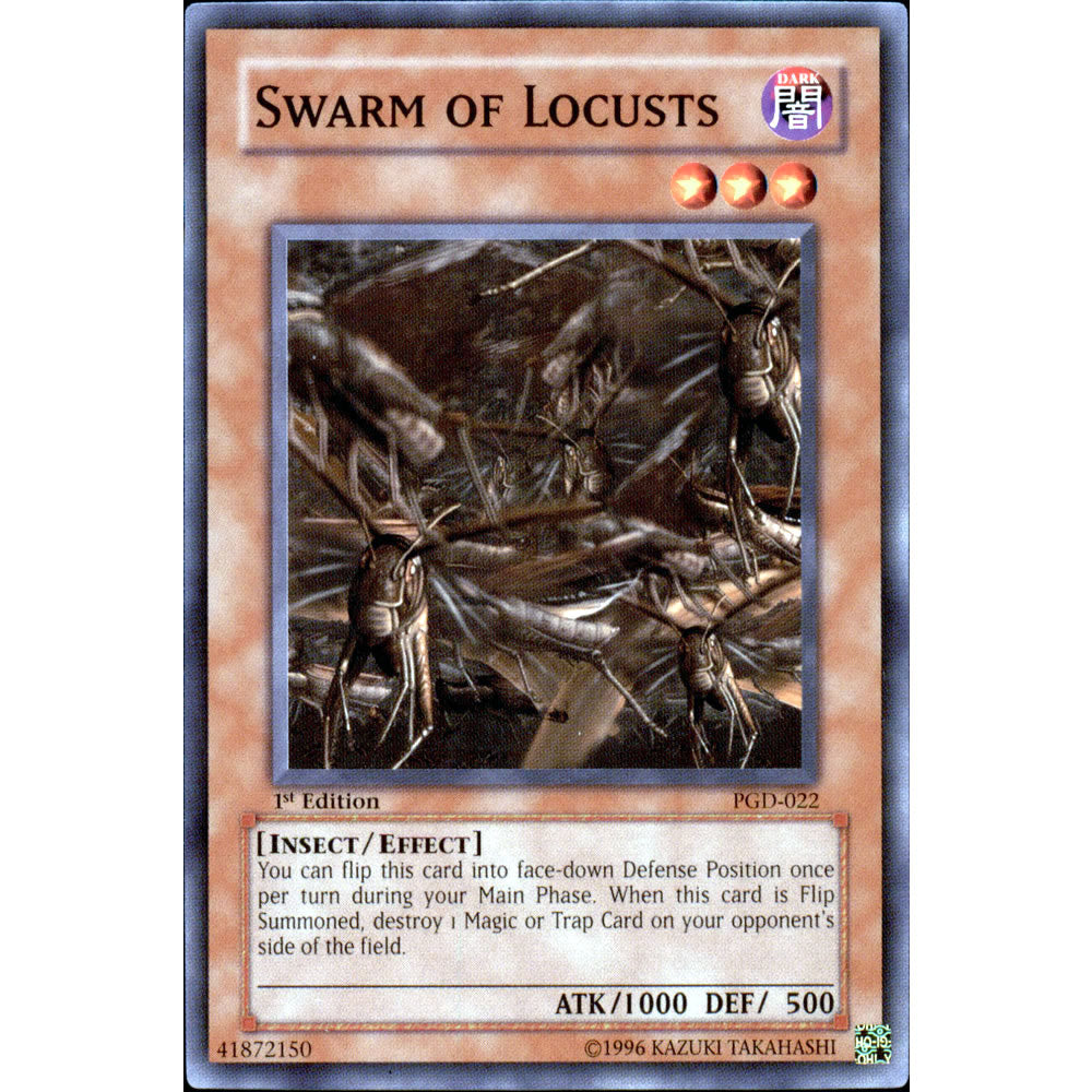 Swarm of Locusts PGD-022 Yu-Gi-Oh! Card - Deckboosters Swarm of Locusts PGD-022 Yu-Gi-Oh! Card - Deckboosters