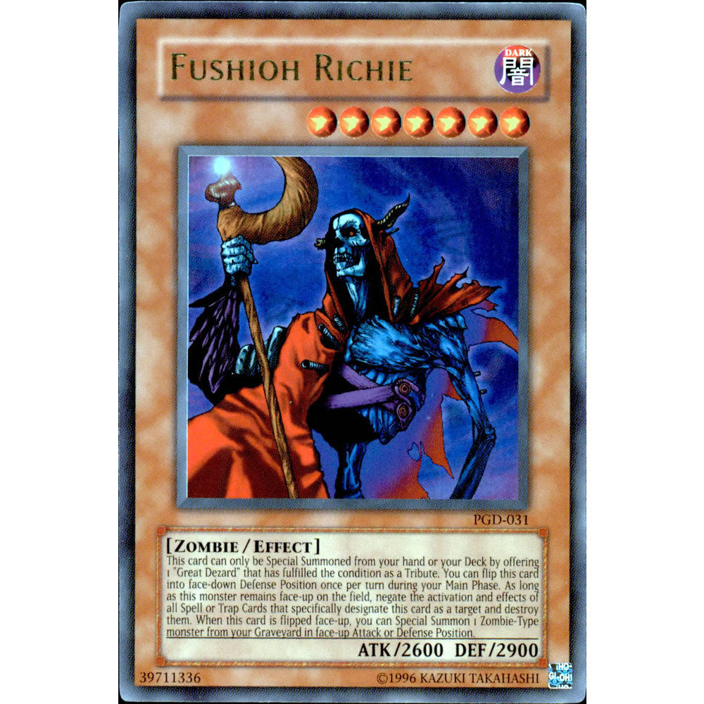 Fushioh Richie PGD-031 Yu-Gi-Oh! Card from the Pharaonic Guardian Set