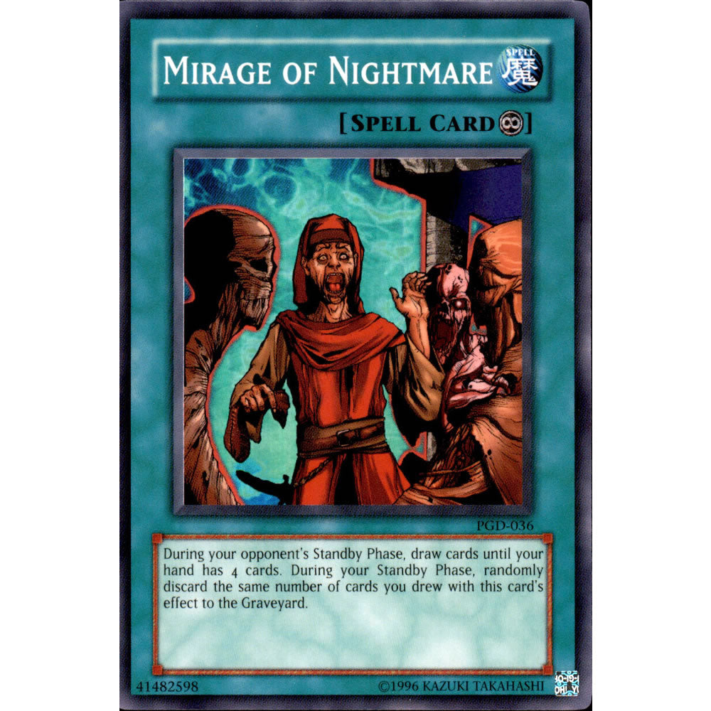 Mirage of Nightmare PGD-036 Yu-Gi-Oh! Card from the Pharaonic Guardian Set
