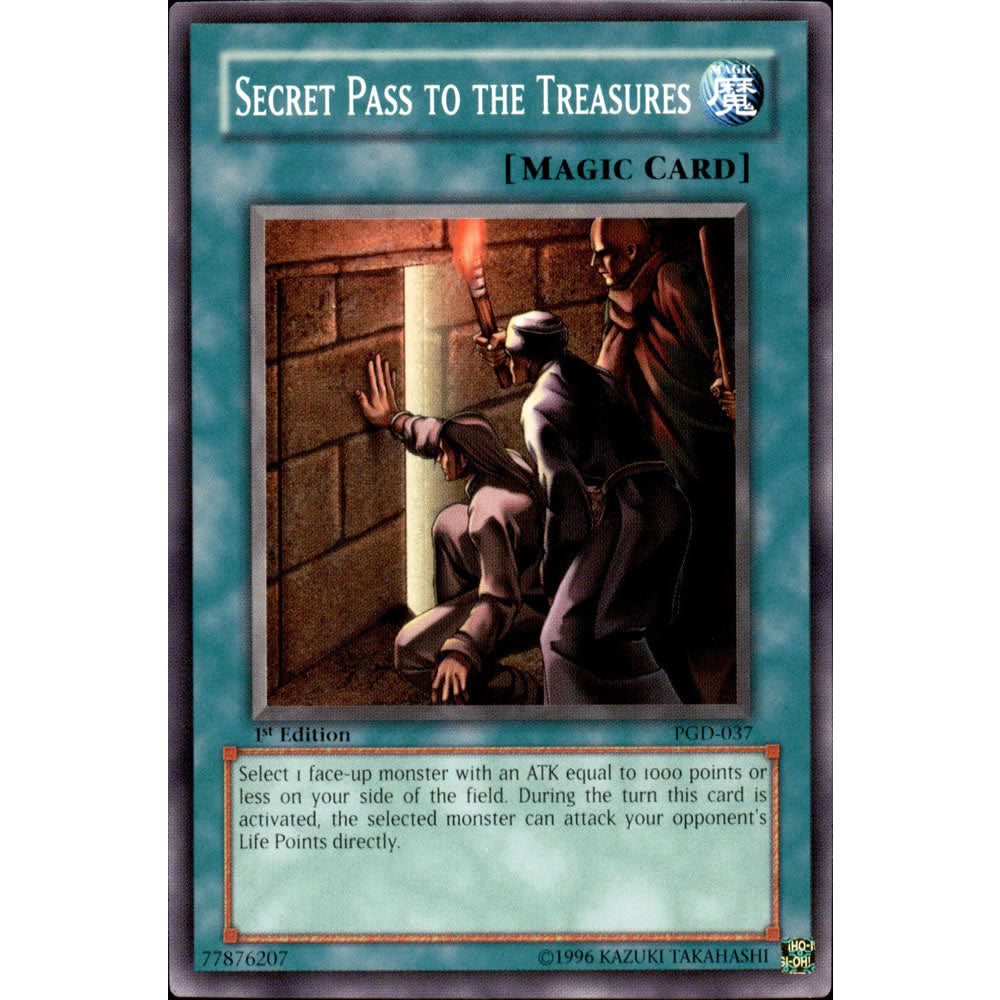 Secret Pass to the Treasures PGD-037 Yu-Gi-Oh! Card from the Pharaonic Guardian Set