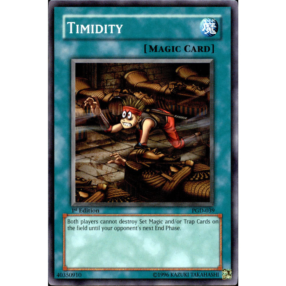 Timidity PGD-039 Yu-Gi-Oh! Card from the Pharaonic Guardian Set