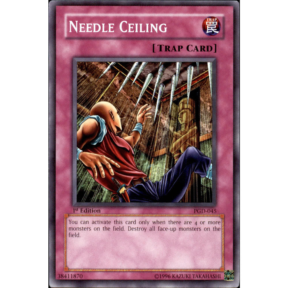 Needle Ceiling PGD-045 Yu-Gi-Oh! Card from the Pharaonic Guardian Set