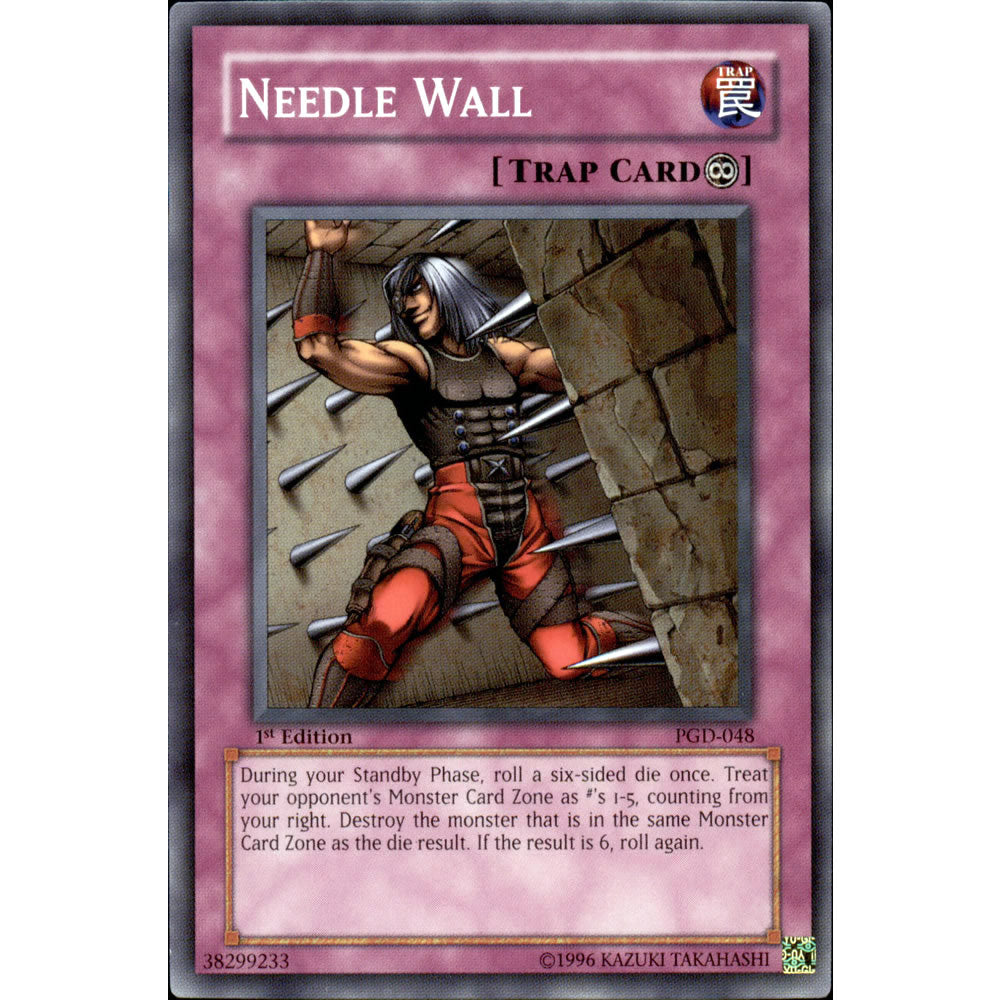 Needle Wall PGD-048 Yu-Gi-Oh! Card from the Pharaonic Guardian Set