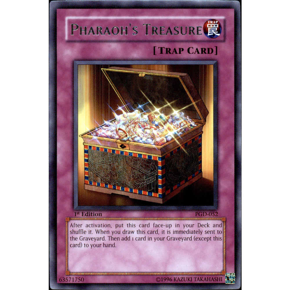 Pharaoh's Treasure PGD-052 Yu-Gi-Oh! Card from the Pharaonic Guardian Set