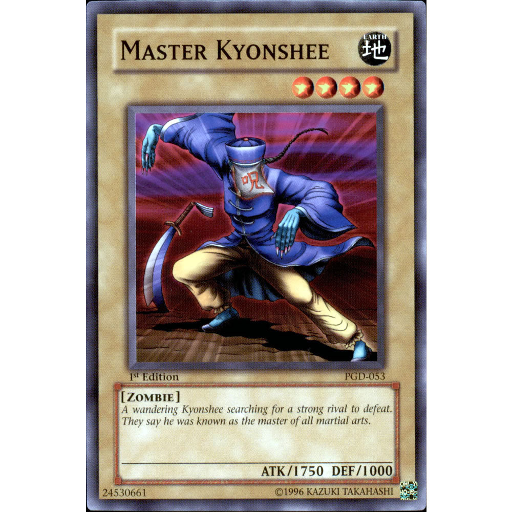 Master Kyonshee PGD-053 Yu-Gi-Oh! Card from the Pharaonic Guardian Set