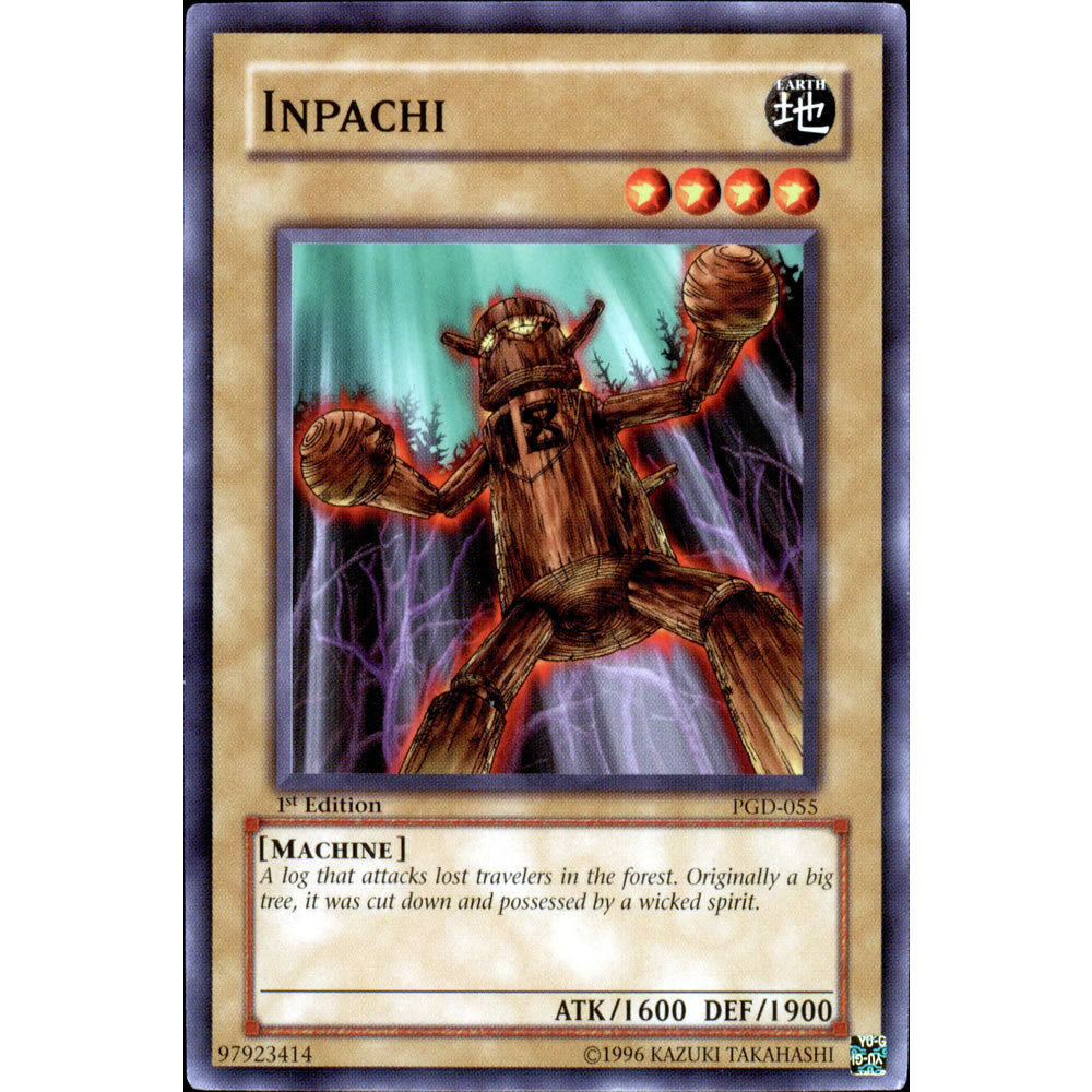 Inpachi PGD-055 Yu-Gi-Oh! Card from the Pharaonic Guardian Set