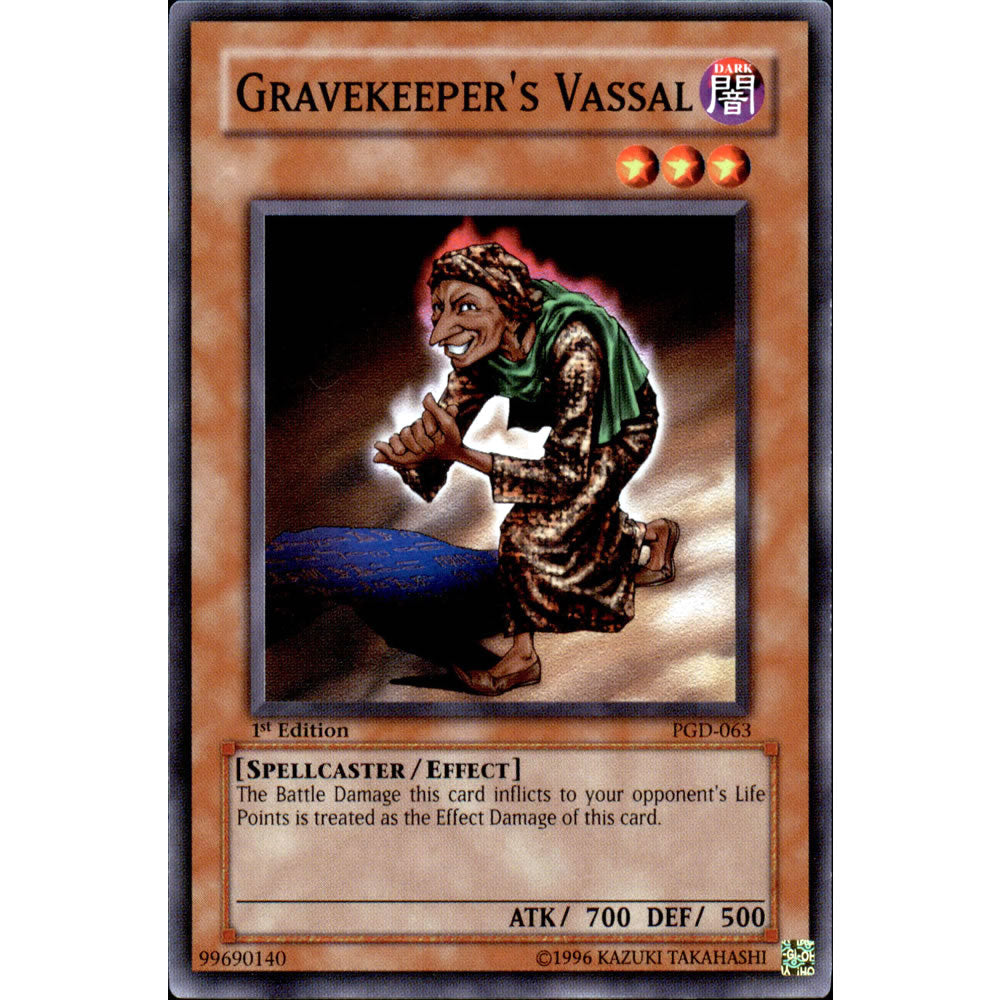 Gravekeeper's Vassal PGD-063 Yu-Gi-Oh! Card from the Pharaonic Guardian Set