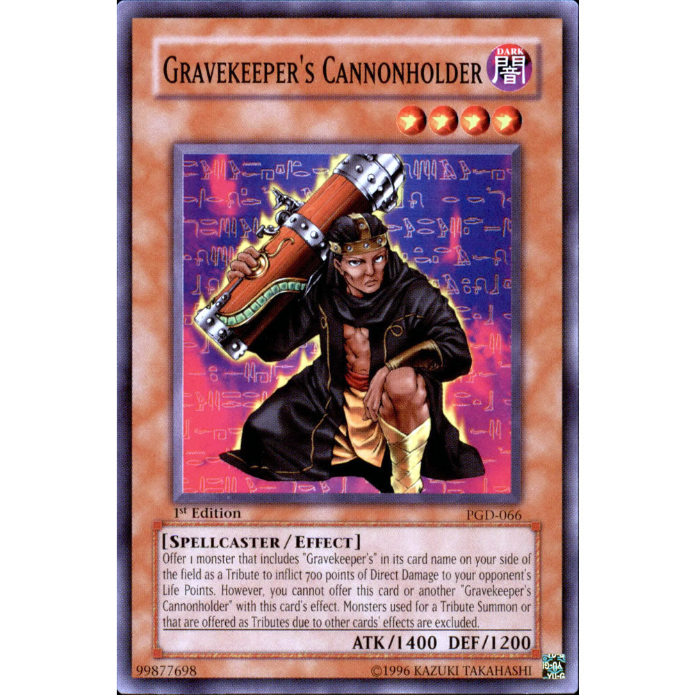 Gravekeeper's Cannonholder PGD-066 Yu-Gi-Oh! Card from the Pharaonic Guardian Set