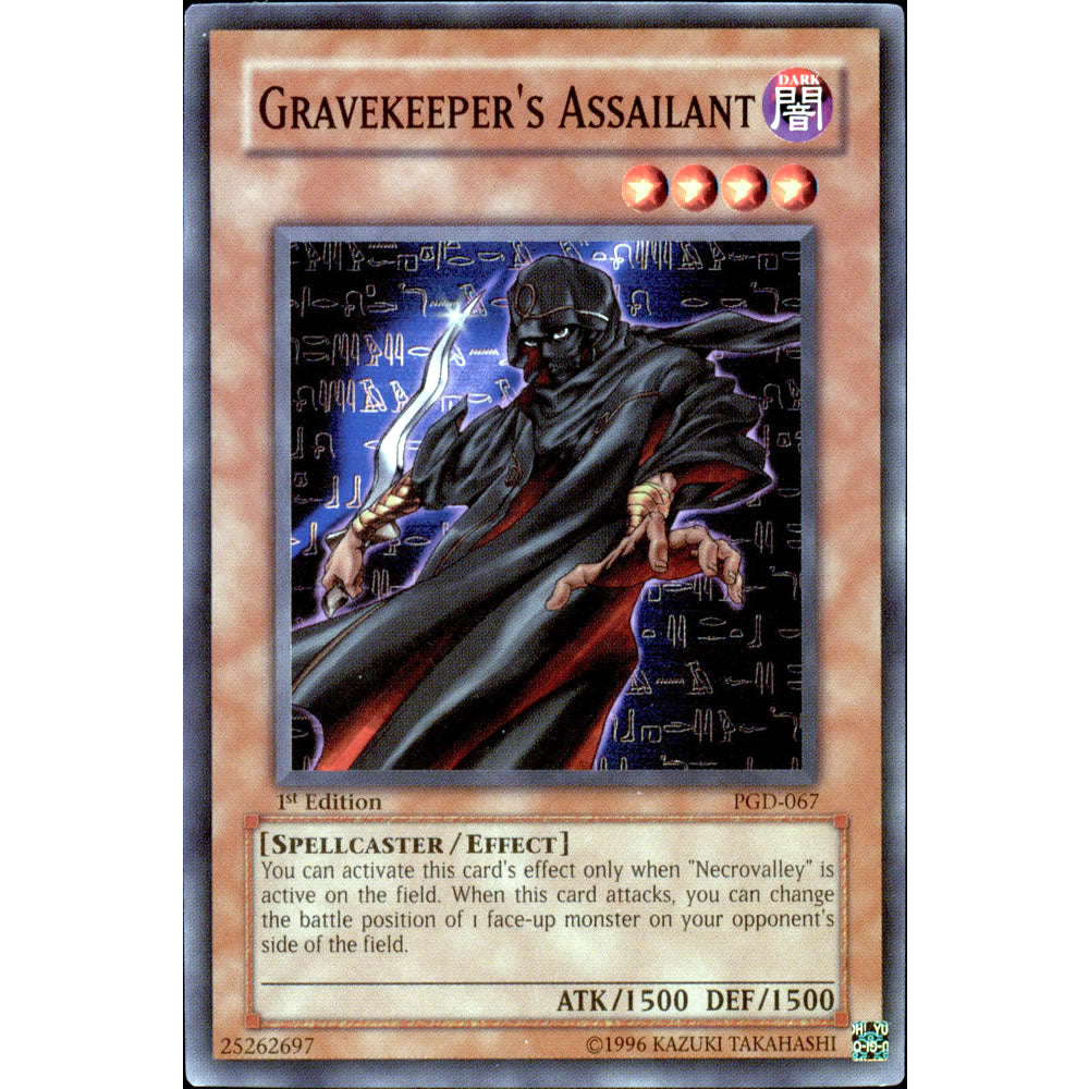 Gravekeeper's Assailant PGD-067 Yu-Gi-Oh! Card from the Pharaonic Guardian Set