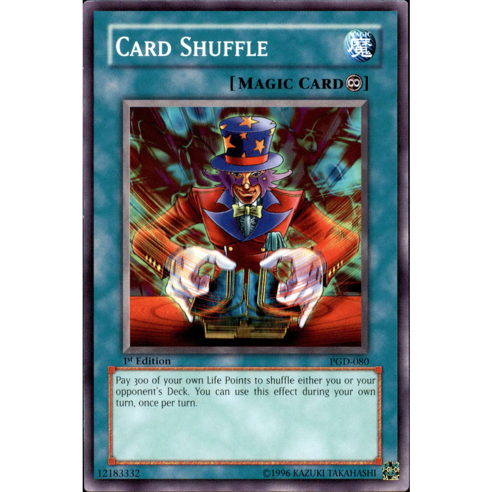 Card Shuffle PGD-080 Yu-Gi-Oh! Card from the Pharaonic Guardian Set