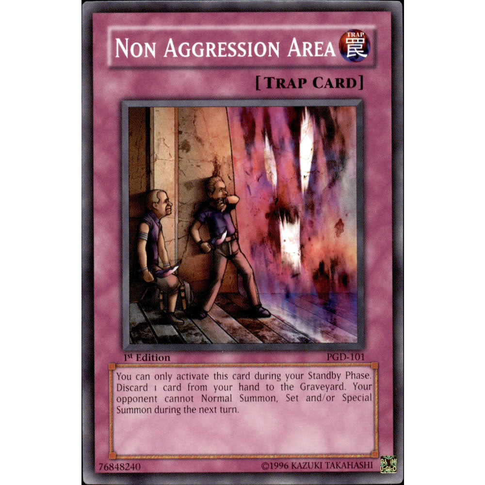 Non Aggression Area PGD-101 Yu-Gi-Oh! Card from the Pharaonic Guardian Set